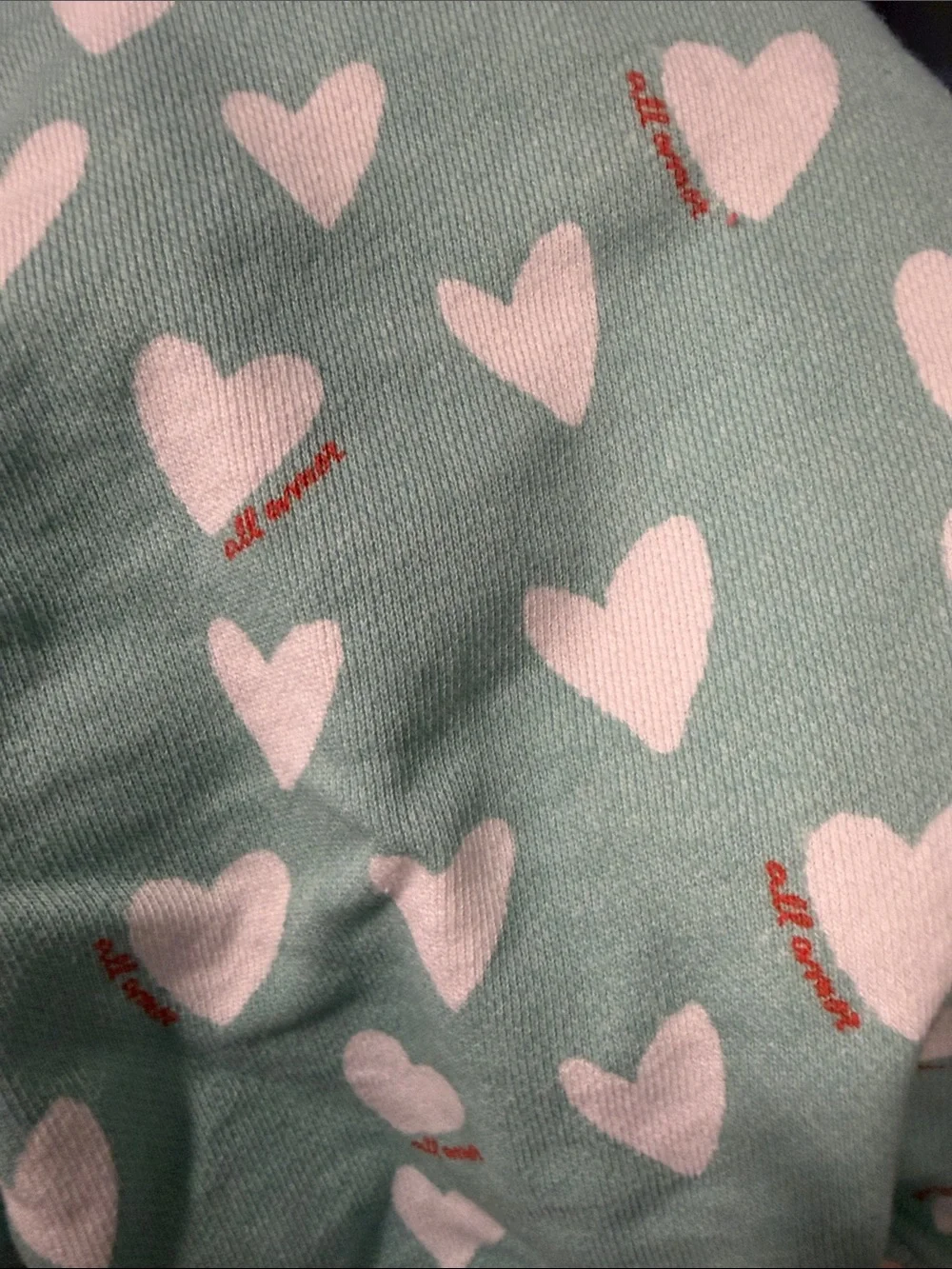 Zara Mint Green Heart Set